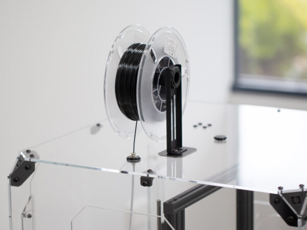 Spool holder for your enclosure.